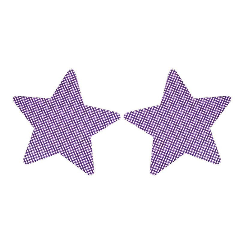 1 Pair Women Pentagram Milk Paste Lingerie  Breast Bra Star  Nipple Cover Pasties