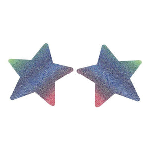 1 Pair Women Pentagram Milk Paste Lingerie  Breast Bra Star  Nipple Cover Pasties