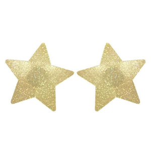 1 Pair Women Pentagram Milk Paste Lingerie  Breast Bra Star  Nipple Cover Pasties