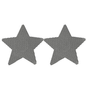1 Pair Women Pentagram Milk Paste Lingerie  Breast Bra Star  Nipple Cover Pasties